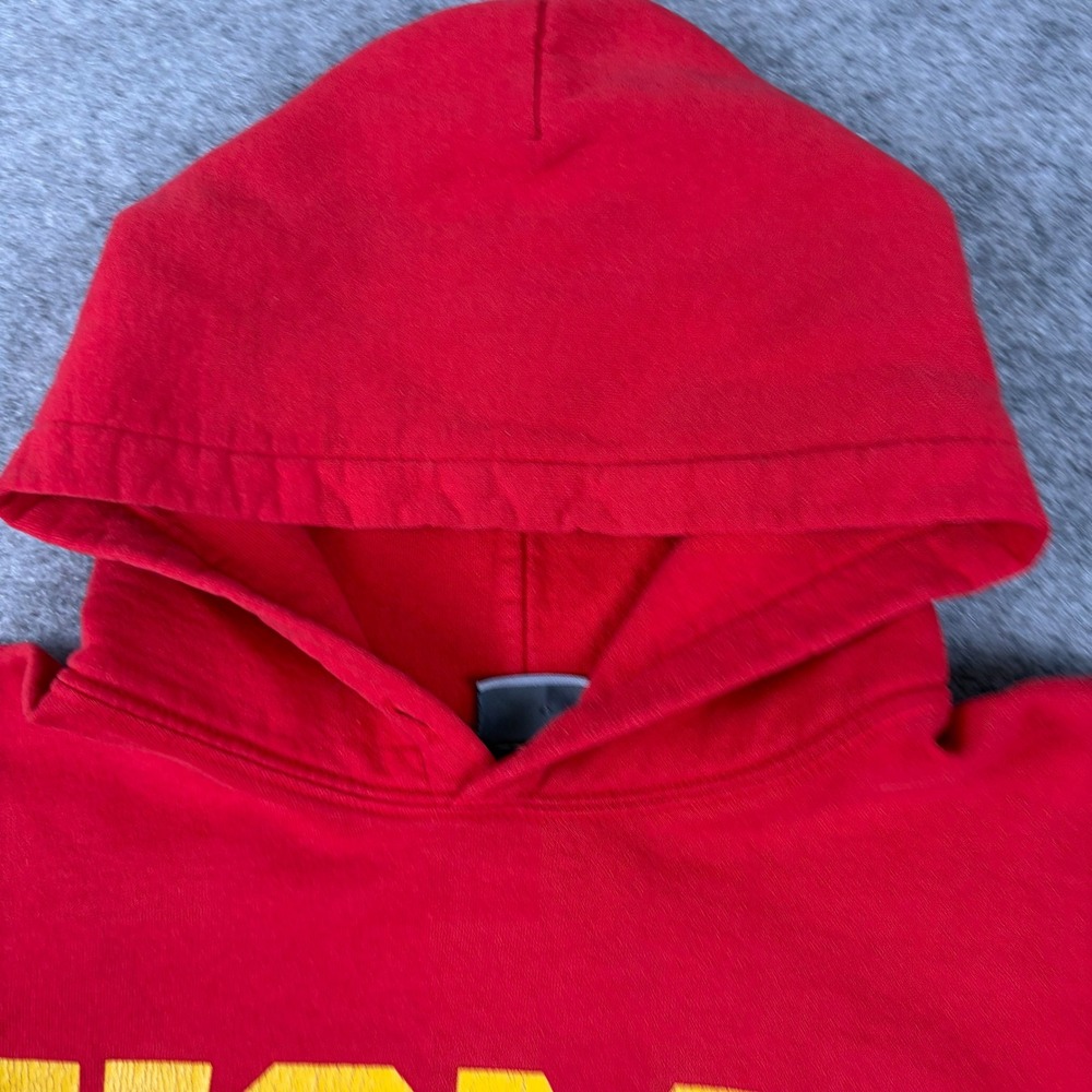Y2K MV Sport USMC Camp Lejeune Hoodie Mens 2XL Red Graphic Army Military Outdoor - Picture 3 of 8